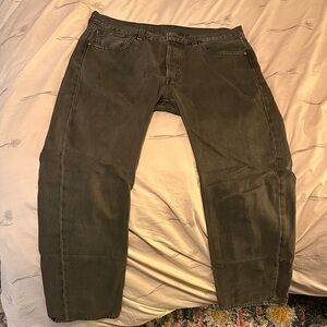 Levi's Men's Dark Olive Corduroy Pants